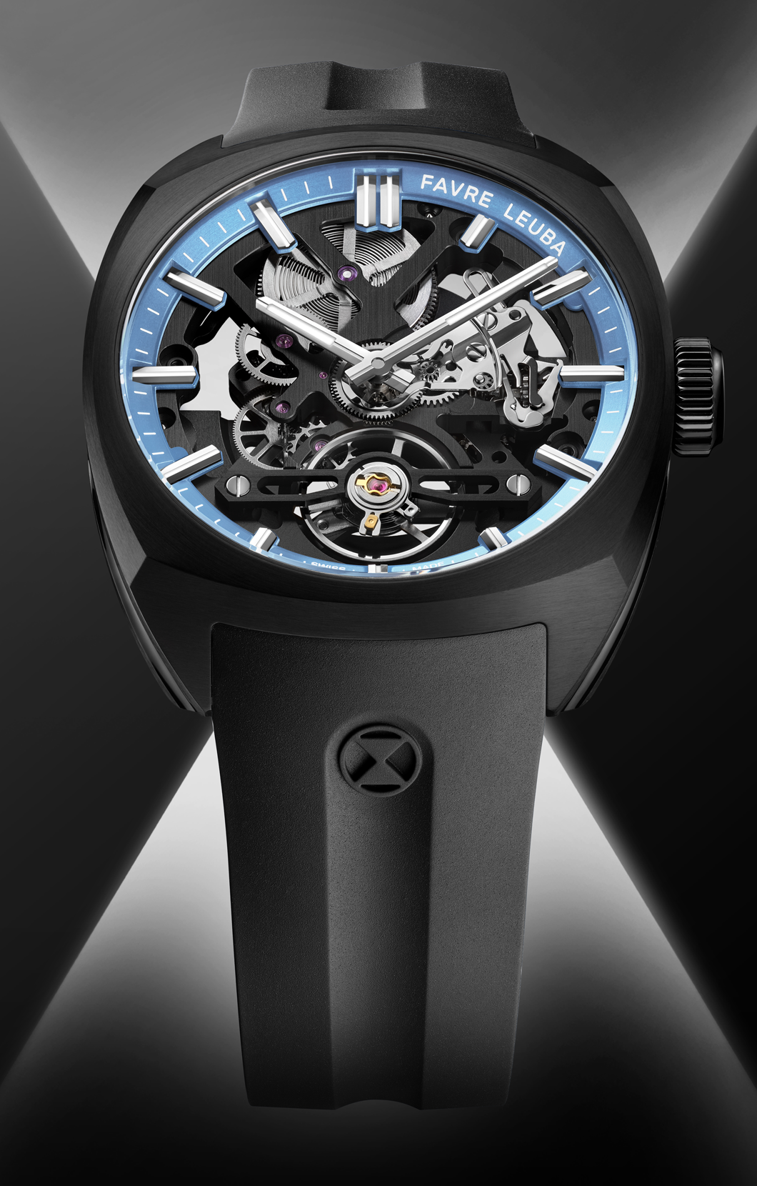 Chief Skeleton Black DLC with an ice blue minute ring